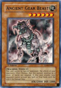 Ancient Gear Beast TLM-007 Rare Excellent Englisch