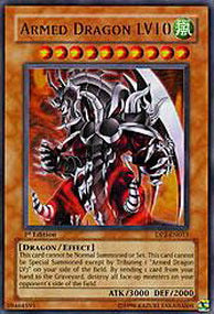 Bewaffneter Drache LV10 DP2-013 Ultra Rare Played Deutsch