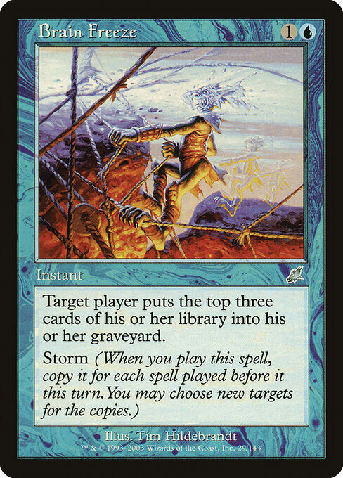 Brain Freeze SCG-29 Uncommon Played Englisch
