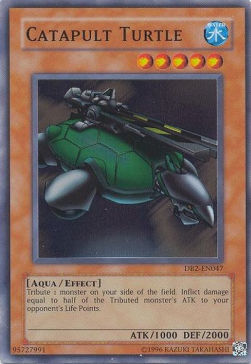 Katapult-Schildkröte DB2-047 Super Rare Poor Deutsch