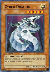 Cyber Dragon CRV-015 Super Rare Good Englisch