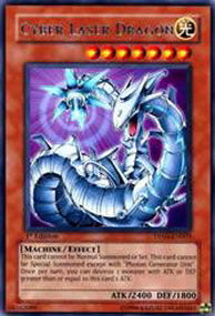 Cyber Laser Drache DP04-003 Rare Light Played Deutsch