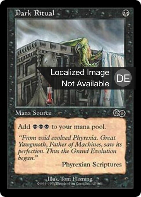 Schwarzer Ritus USG-127 Common Light Played Deutsch