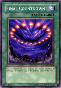 Letzter Countdown CP01-EN016 Common Played Deutsch