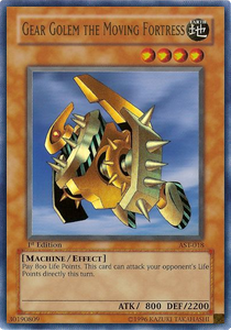 Gear Golem the Moving Fortress AST-018 Ultra Rare Good Englisch 1. Auflage