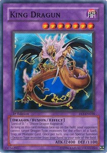 König Dragoon (V.1) FET-036 Super Rare Poor Deutsch 1. Auflage