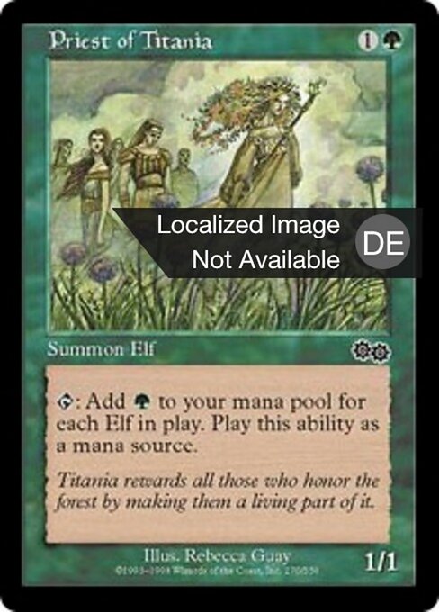 Titanias Priesterin USG-270 Common Played Deutsch