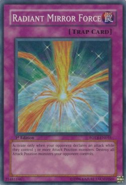 Strahlende Spiegelkraft (V.1) FOTB-055 Super Rare Good Deutsch 1. Auflage