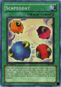 Scapegoat SDJ-041 Super Rare Poor Englisch