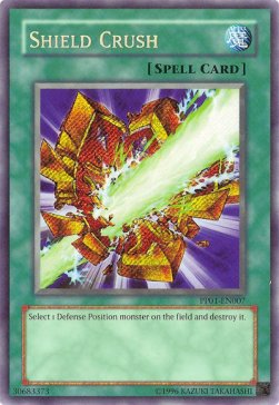 Schildstoß PP01-007 Secret Rare Good Deutsch