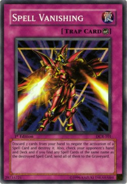 Spell Vanishing DCR-101 Super Rare Excellent Englisch