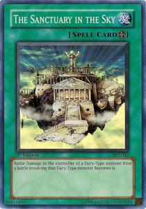 The Sanctuary in the Sky AST-042 Super Rare Played Englisch 1. Auflage