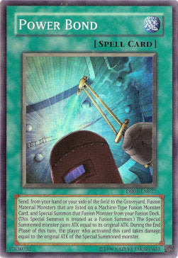 Power Bond DR04-037 Super Rare Light Played Englisch
