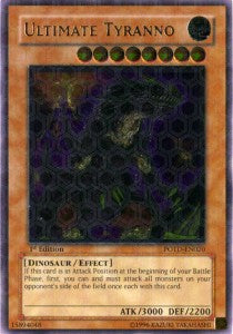 Ultimativer Tyranno POTD-DE020 Ultimate Rare Played Deutsch 1. Auflage