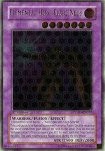 Elementar-HELD Flare Neos POTD-DE032 Ultimate Rare Good Deutsch