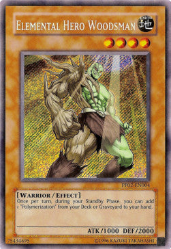 Elementar-HELD Woodsman PP02-004 Secret Rare Excellent Deutsch