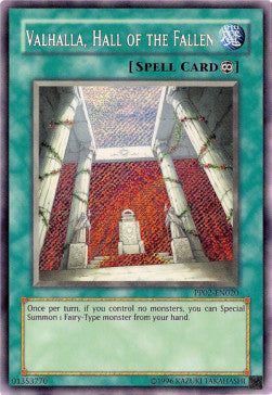 Walhalla, Halle der Gefallenen PP02-020 Secret Rare Excellent Deutsch