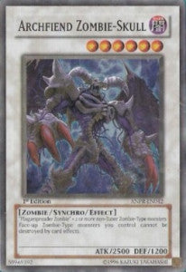 Erzunterweltler Zombieschädel ANPR-042 Super Rare Played Deutsch 1. Auflage