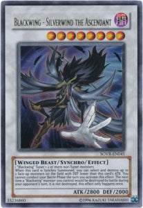 Schwarzflügel - Silberwind der Aszendant (V.1) SOVR-041 Ultra Rare Poor Deutsch 1. Auflage