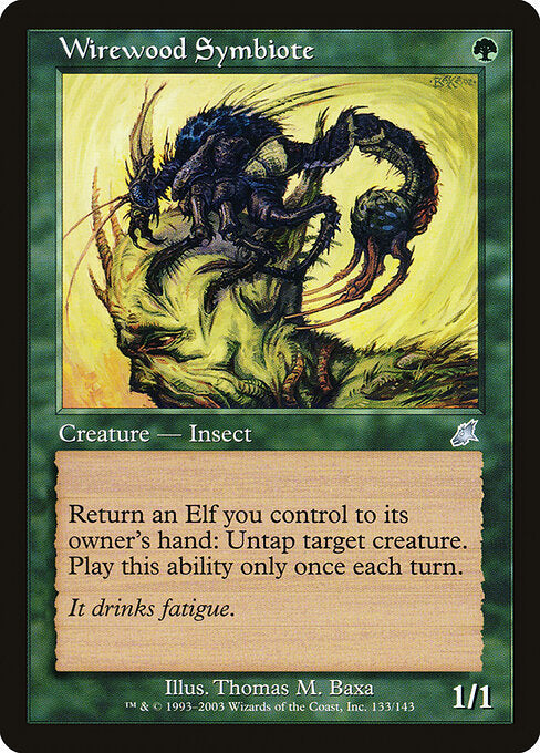 Wirewood Symbiote SCG-133 Uncommon Excellent Englisch