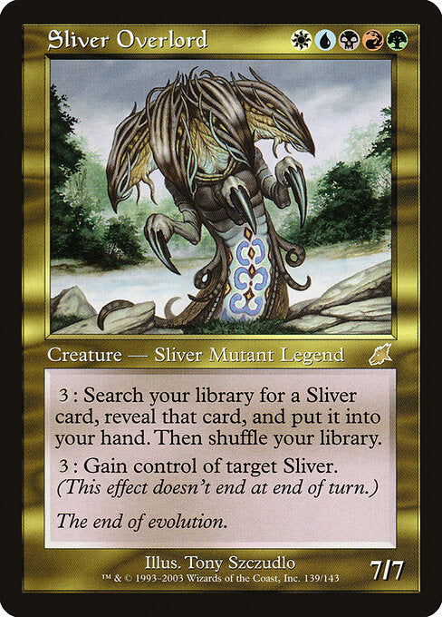 Sliver Overlord SCG-139 Rare Excellent Englisch