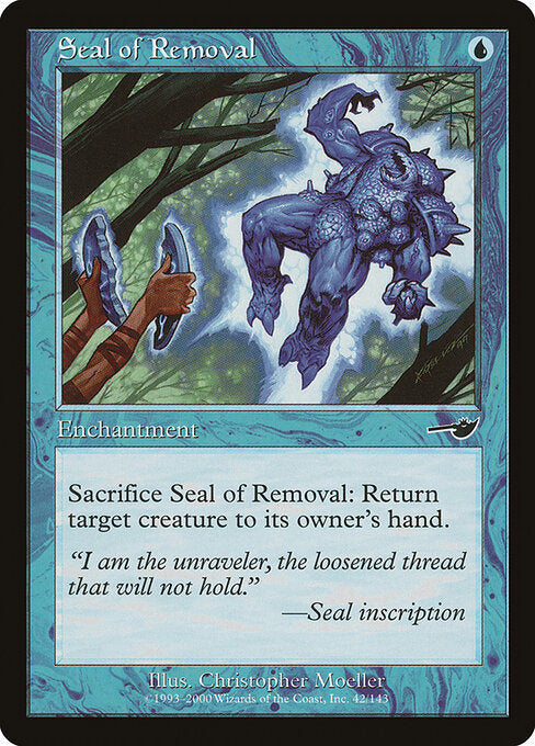 Seal of Removal NEM-42 Common Played Englisch