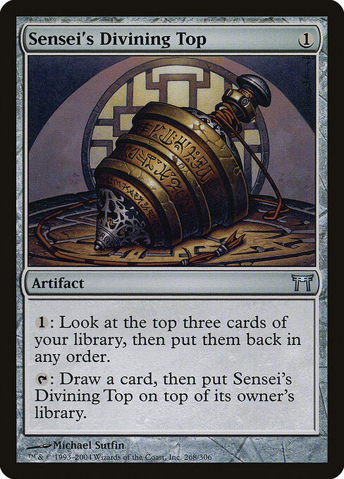 Sensei's Divining Top CHK-268 Uncommon Good Englisch