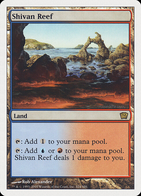 Shivanisches Riff 9ED-324 Rare Light Played Englisch