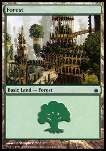 Wald (V.2) RAV-304 Land Excellent Russisch Foil