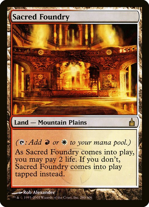 Sacred Foundry RAV-280 Rare Played Englisch
