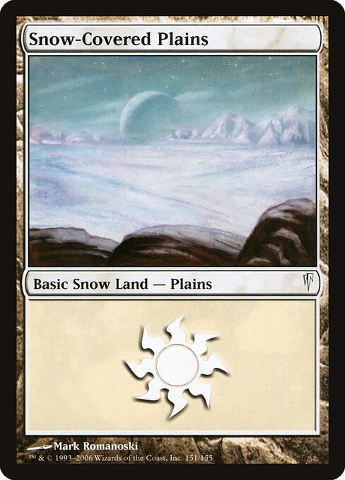 Snow-Covered Plains CSP-151 Land Good Englisch