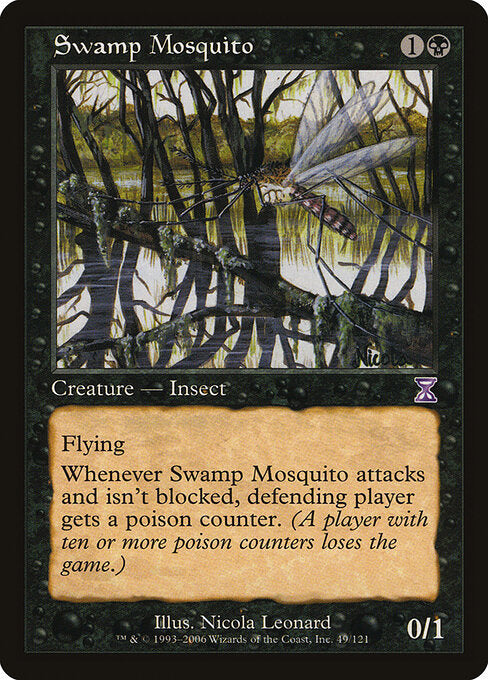 Swamp Mosquito TSP- Time Shifted Light Played Englisch Foil