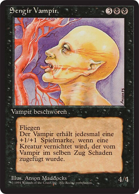 Sengir-Vampir DTL-37 Uncommon Excellent Deutsch