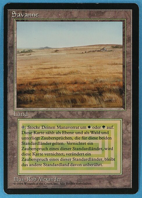 Savanne DTL-297 Rare Poor Deutsch