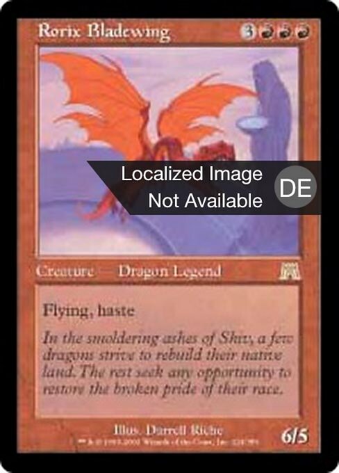 Rorix Bladewing ONS-224 Rare Good Deutsch