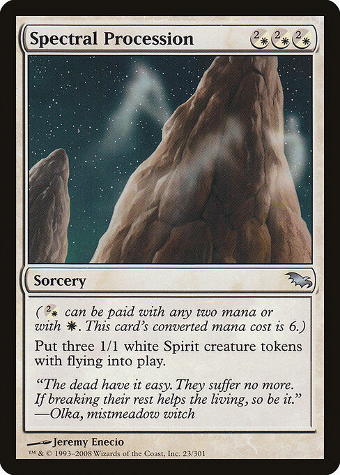 Spectral Procession SHM-23 Uncommon Light Played Englisch