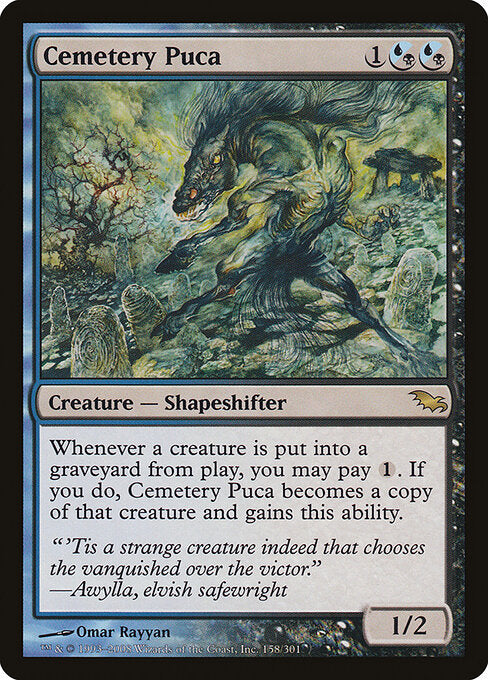 Cemetery Puca SHM-158 Rare Excellent Englisch