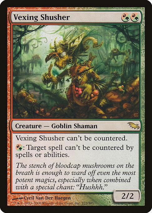 Vexing Shusher SHM-222 Rare Light Played Englisch