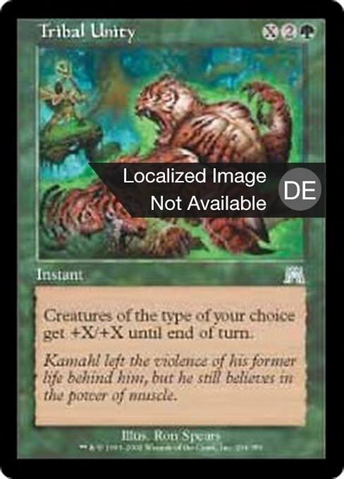 Stammeszusammenhalt ONS-294 Uncommon Excellent Deutsch Foil