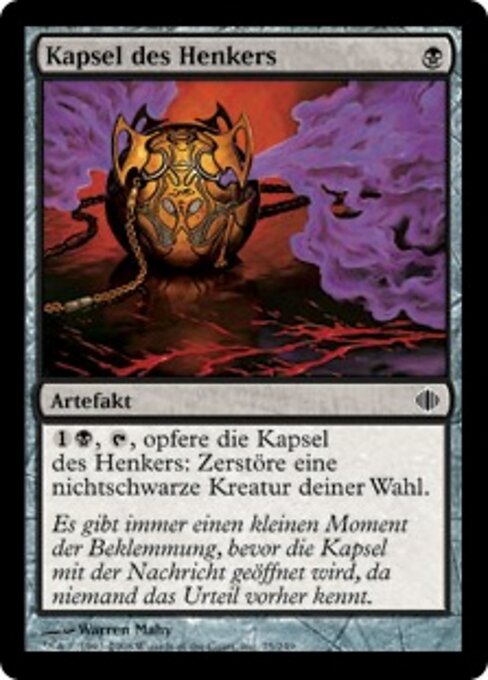 Kapsel des Henkers ALA-75 Common Good Deutsch