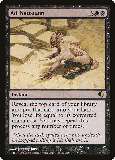Ad Nauseam ALA-63 Rare Light Played Englisch