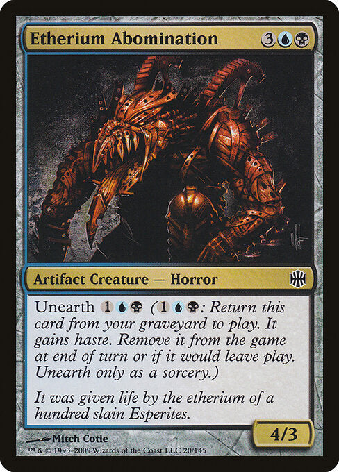 Ätherium-Scheußlichkeit ARB-20 Common Near Mint Englisch Foil