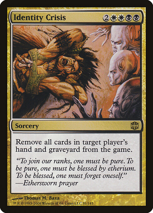 Identity Crisis ARB-81 Rare Good Englisch