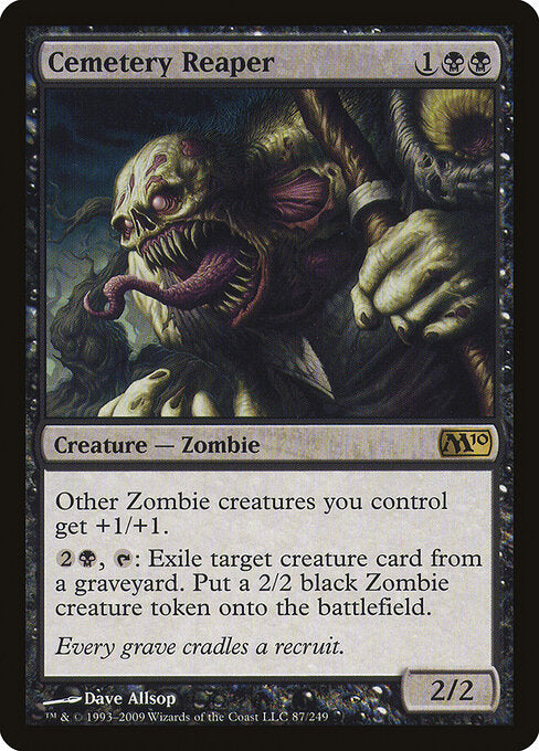Cemetery Reaper M10-87 Rare Excellent Englisch