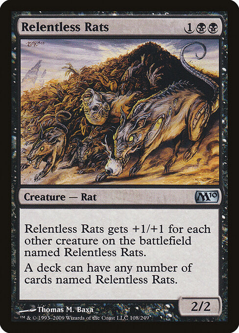 Relentless Rats M10-108 Uncommon Excellent Englisch