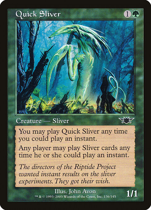Quick Sliver LGN-136 Common Excellent Englisch
