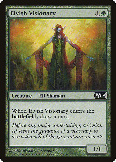 Elvish Visionary M10-178 Common Good Englisch