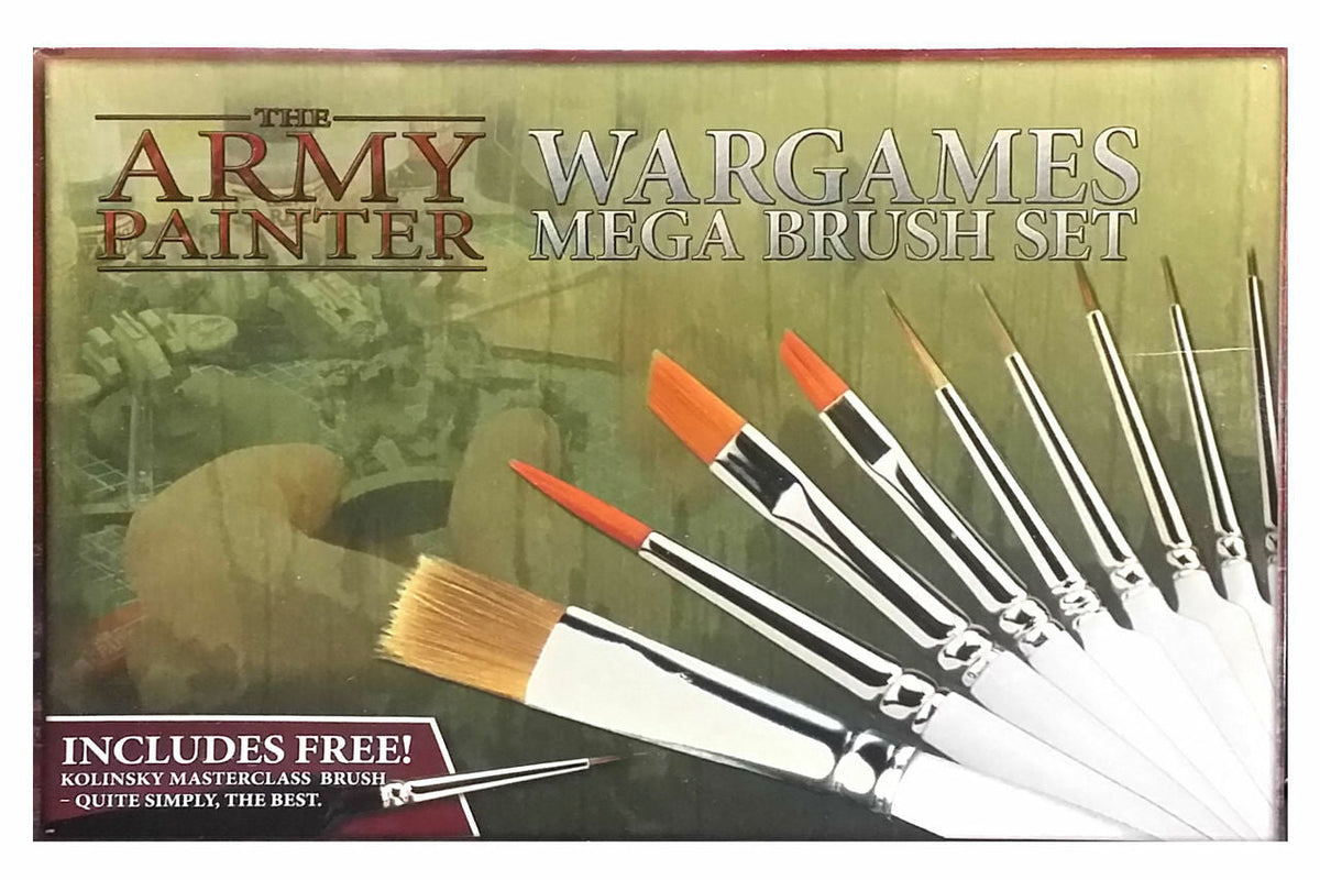 The Army Painter - Wargames Mega Brush Set