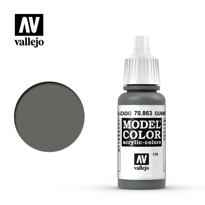 Model Color - 179 - Metallgrau/Gunmetal Grey, 17 ml (70.863)