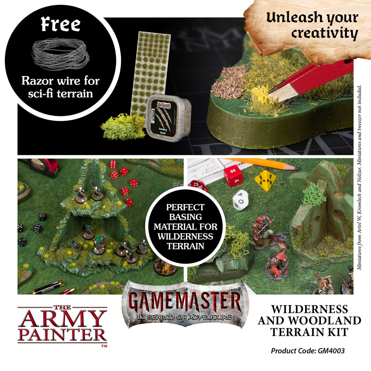 Gamemaster: Wilderness & Woodlands Terrain Kit